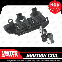 NGK Ignition Coil for Kia Rio JB 1.4L 4 Cyl DOHC MPFI G4EE 70kW 12/2009 08/2011