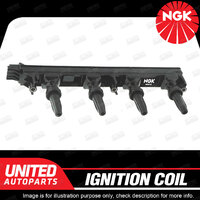 NGK Ignition Coil for Peugeot 307 T6 2.0L 4Cyl DOHC MPFI 16V 103kW 2005-2009