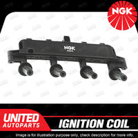 NGK Ignition Coil for Peugeot 207 A7 1.4L 4Cyl SOHC MPFI 8V TU3A 55kW 2007-2012