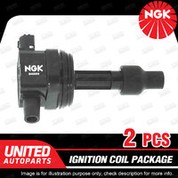 2 x NGK Ignition Coils Pack for Volvo V40 1.8L 1.9L 1997-2004 U4009