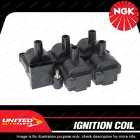 NGK Ignition Coil for Bora V5 TYPE 4 2.3L AGZ V510V SOHC 4 Door Sedan 1999-2001