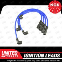 NGK Spark Plug Ignition Lead Set for Ford Econovan 2.0L 4Cyl 2003-2006