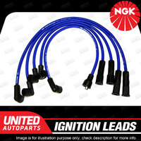 NGK Spark Plug Ignition Lead Set for Holden Gemini RB JT 4XC1 1.5L 4 Cyl SOHC 8V