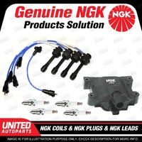 NGK Spark Plugs Coils Leads Kit for Toyota Celica ST205R 2.0L 4Cyl 1994-1994