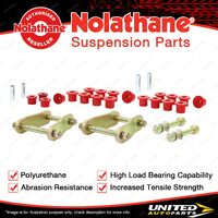 Nolathane Bush Rear Spring Greasable Shackle and Pin Kit NEK39 for Nissan