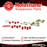 Nolathane Rear Spring Greasable Shackle and Pin Kit for Nissan Navara D40 4WD