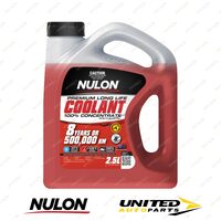 NULON Red Long Life Concentrated Coolant 2.5L for ALFA ROMEO 4C 1.8L 6-Spd 15-17