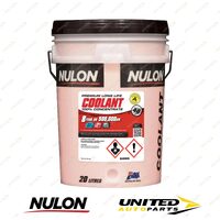 NULON Red Long Life Concentrated Coolant 20L for ALFA ROMEO 4C 1.8L 6-Spd 15-17