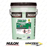 NULON Long Life Concentrated Coolant 20L for AUDI 200T Turbo 2.1L Automatic