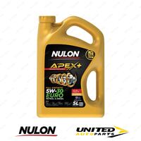 Nulon APEX+ Full SYN 5W-30 EURO 5L for AUDI A8L W12 quattro D3 Series 2005-2009