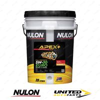 Nulon APEX+ Full SYN 5W-30 EURO 20L for AUDI A8L W12 quattro D3 Ser 2005-2009