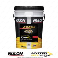 Nulon APEX+ 10W-40 High Performance 20L for AUDI S8 4.2 quattro 1998-2003