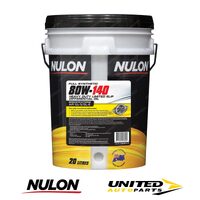 NULON Full Synthetic 80W-140 HD Limited Slip Differential Oil 20L for FORD NF