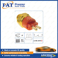 PAT Cooling Fan Switch - Spanner 22mm Switch On Temp 100 Degree Normally Open