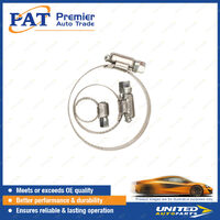 3 Pieces of PAT ICON Series Hose Clamps - Perforated Part Stainless 7-57mm