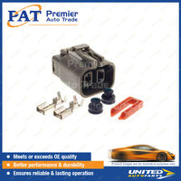 PAT Connector Plug Set - Suitable for Relays 2 Pin Plug Package of 1