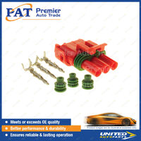 PAT Connector Plug Set to Suit 1.05 Bar MAP Sensor 3 Pin Female Connector