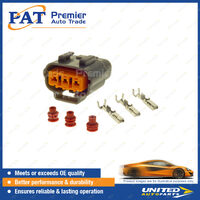 PAT Connector Plug Set - Suitable for Coil 3 Pin Female Connector