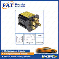 PAT 12 Volt Relay - 5 Terminals Changeover Relay Premier Auto Trade Package of 1