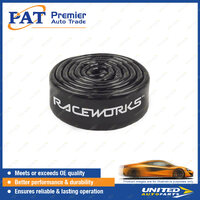 Raceworks Heat Proof Fibreglass Sleeving 3mm 1/8 Inch I.D 3 Metres Hose Wiring