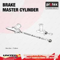 Protex Brake Master Cylinder for Nissan 1200 B120 A12 1.2L RWD Tokico 1971-1985