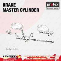 Protex Brake Master Cylinder for Ford Escort MK2 1.6L 2.0L CARB RWD 1975-1981