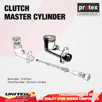 Protex Clutch Master Cylinder for Ford Fairlane Custom ZC ZD 4 Door Sedan