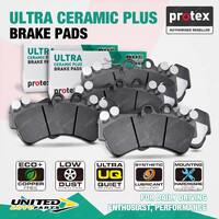 Front Rear Ultra Ceramic Plus Brake Pads for Audi A3 2004-2007 With 16in Wheels