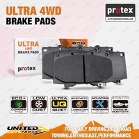 4pcs Protex Rear 4WD Brake Pads for Holden Colorado 7 Trailblazer RG