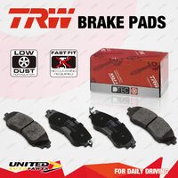 4pcs TRW Rear Disc Brake Pads for Alfa Romeo 156 166 2.0L 2.5L 3.0L V6