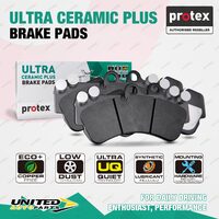 4pcs Rear Ultra Plus Brake Pads for Nissan Patrol Y61 GU Series Except 4.8L