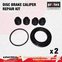 2x Front Protex Disc Caliper Repair Kit for Alfa Romeo Alfasud Sprint Minor