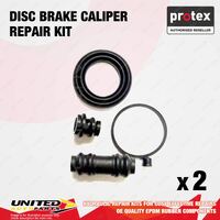 2x Rear Protex Disc Caliper Repair Kit for Ford Maverick XL DA Y60 4.2L 6Cyl