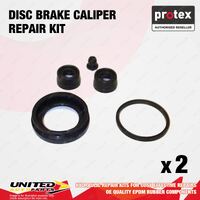 2x Rear Protex Disc Caliper Repair Kit for Ford Fairlane Fairmont AU BA BF