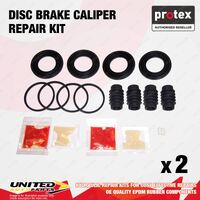 2x Front Protex Disc Caliper Repair Kit for Isuzu NLR200 NMR85 NNR200 Diesel