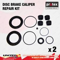 2x Rear Protex Disc Caliper Repair Kit for Iveco Eurocargo ML100 Chas 2265370