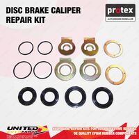 Front Protex Disc Caliper Repair Kit for Mercedes Benz Unimog U1700 W435 5.7L