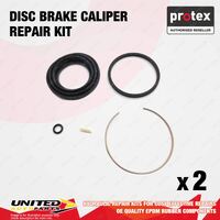 2x Front Protex Disc Caliper Repair Kit for Subaru Leone AA3 AB2 AB3 AB4 AJ5 AN5