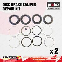 2x Front Protex Disc Caliper Repair Kit for Toyota Landcruiser Prado 120 121 Ser