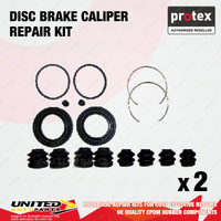 2x Front Protex Disc Caliper Repair Kit for Hino 300 616 617 716 717 816 916 917