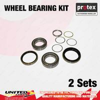 2x Front Protex Wheel Bearing Kit for Mazda 323 BF 1.6L B6 B6T FWD 10/1985-1989