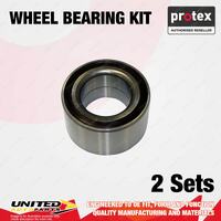 2x Front Protex Wheel Bearing Kit for Mazda 626 GC Super Deluxe 2.0L 1983-1987