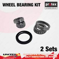 2x Front Protex Wheel Bearing Kit for Benz 220 230 240 250 280 350 380 W114 R107