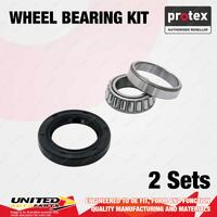 2x Rear Protex Wheel Bearing Kit for Saab 99 B20 2.0L I4 8V SOHC FWD 1974 - 1980