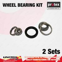 2x Front Protex Wheel Bearing Kit for Mercedes Benz 190E 220E 230E 260E 300 320