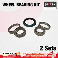 2x Front Protex Wheel Bearing Kit for Tata Safari Telcoline 1.9L 19987-2006