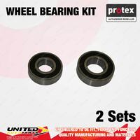 2x Front Protex Wheel Bearing Kit for Suzuki ST90 F8A 0.8L 27KW SOHC 1979-1985