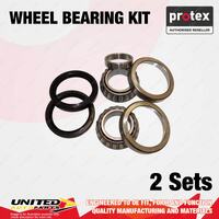 2x Front Protex Wheel Bearing Kit for Leyland Mini A Series 1.0L 28KW 1967-1971