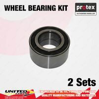 2x Front Protex Wheel Bearing Kit for MG ZR160 18K4K DOHC 1.8L I4 2004-2006