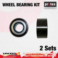 2x Front Protex Wheel Bearing Kit for Proton S16 Savvy BT 1.1L 1.3L 1.6L 34mm